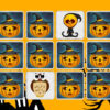 kids memory game halloween