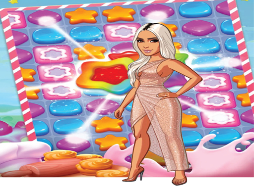 Igrajte Kim Kardashian Candy Matching Sport
